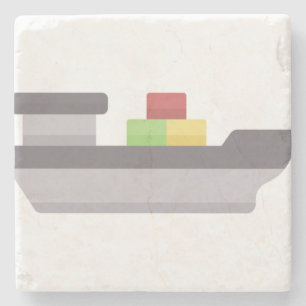 freighter stone coaster