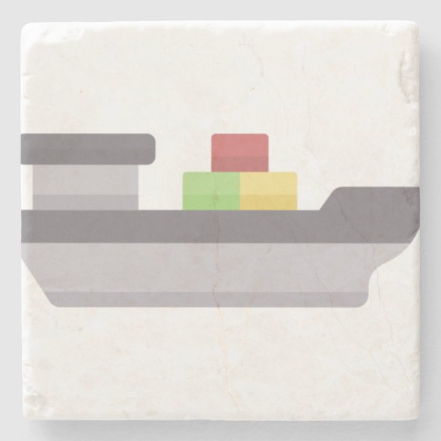 freighter stone coaster (Front)