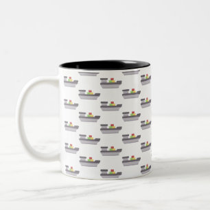 freighter Two-Tone coffee mug