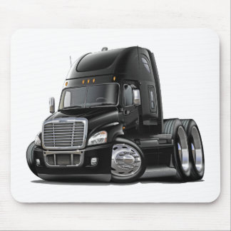 Freightliner Cascadia Black Truck Mouse Mat