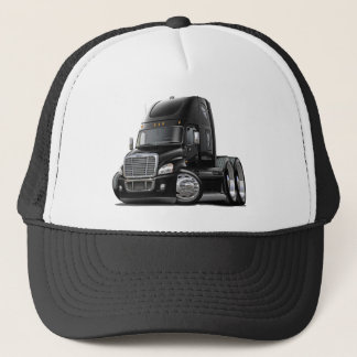 Freightliner Cascadia Black Truck Trucker Hat