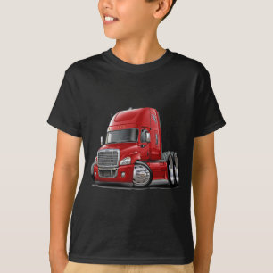 Freightliner Cascadia Red Truck T-Shirt
