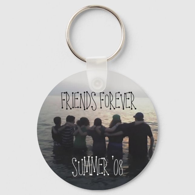 freindsforever, FRIENDS FOREVER, S... - Customised Key Ring (Front)
