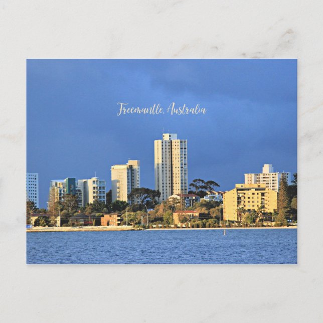 Fremantle, Australia skyline Postcard (Front)