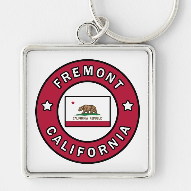 Fremont California Key Ring (Front)