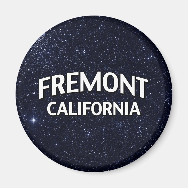 Fremont California Magnet (Front)