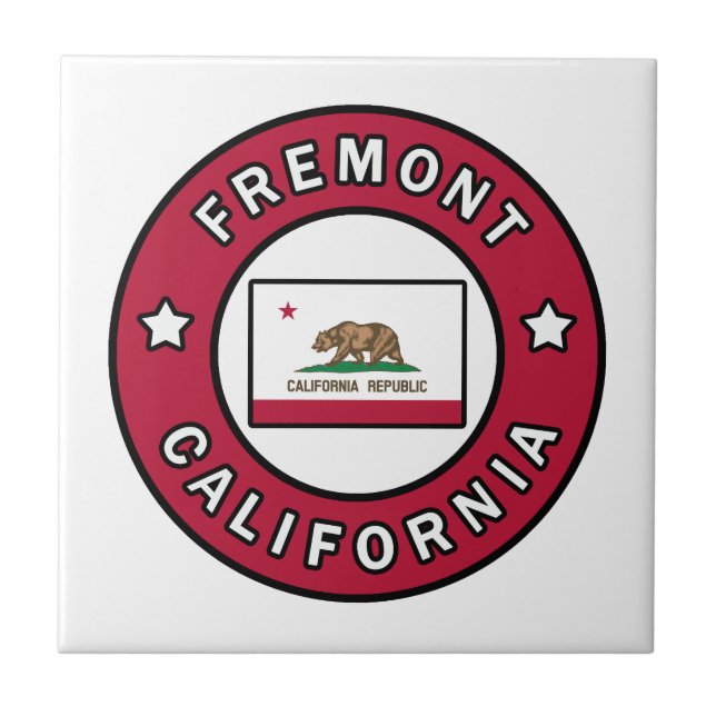 Fremont California Tile (Front)