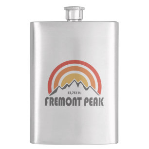 Fremont Peak Wyoming Hip Flask