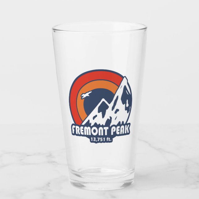 Fremont Peak Wyoming Sun Eagle Glass (Front)