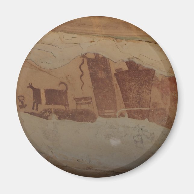 Fremont Pictographs - San Rafael Swell Magnet (Front)