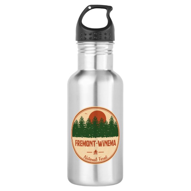 Fremont-Winema National Forest 532 Ml Water Bottle (Front)