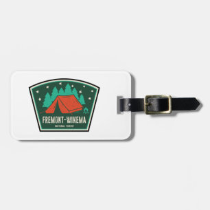 Fremont-Winema National Forest Camping Luggage Tag