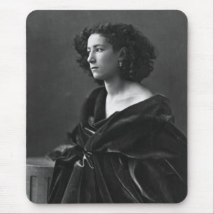 French Actress Sarah Bernhardt by Félix Nadar 186 Mouse Mat