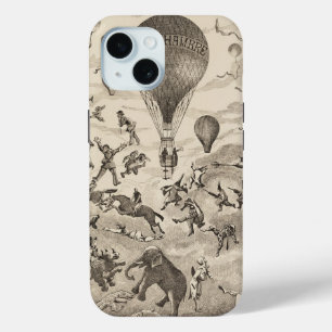 French Advertisement For Balloon Manufacturer iPhone 15 Case