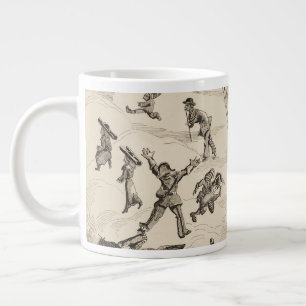 French Advertisement For Balloon Manufacturer Large Coffee Mug