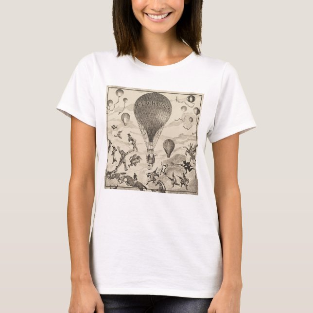 French Advertisement For Balloon Manufacturer T-Shirt (Front)