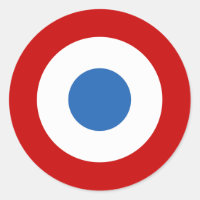 French Air Force Tricolore Roundel