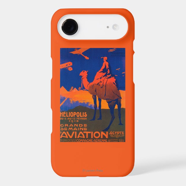 French Airline Promotional Poster Case-Mate iPhone Case (Back)