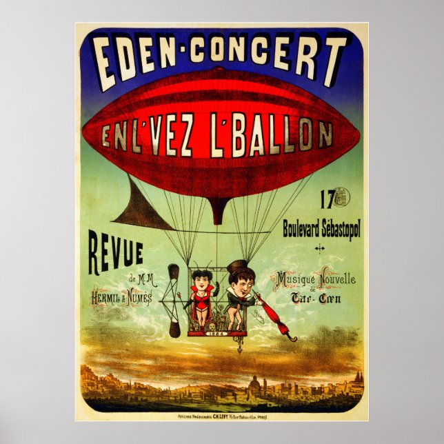 French Airship Poster (Front)