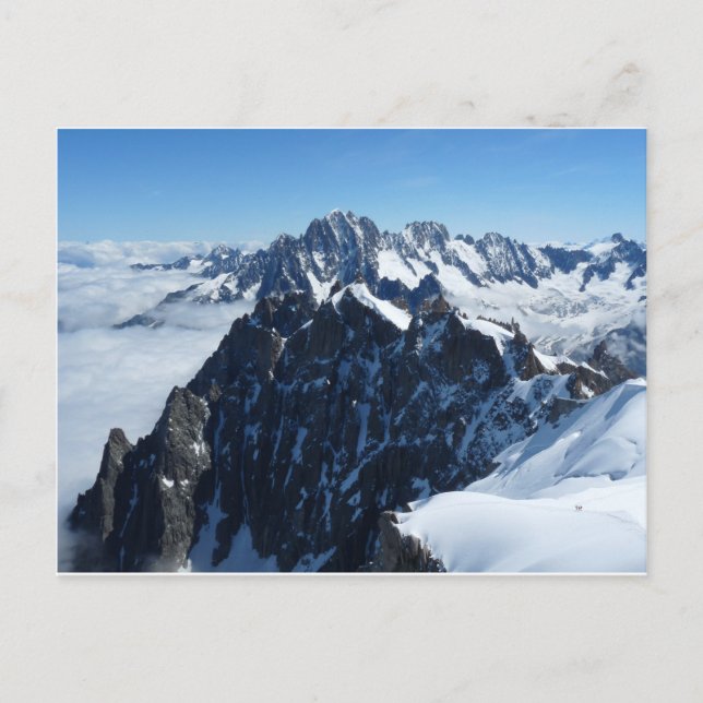 French Alps Chamonix Postcard (Front)