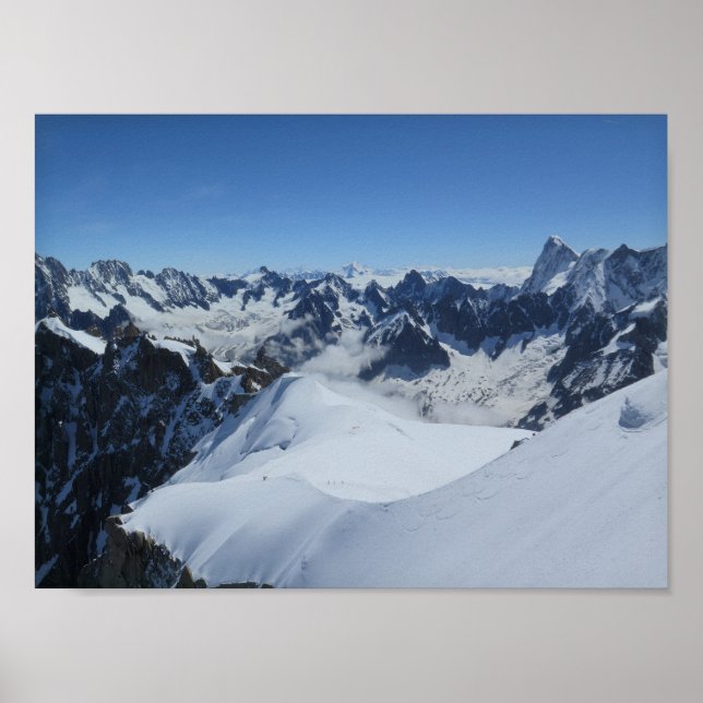 French Alps Chamonix Poster (Front)