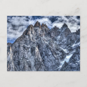 French Alps Chamonix Vista Postcard