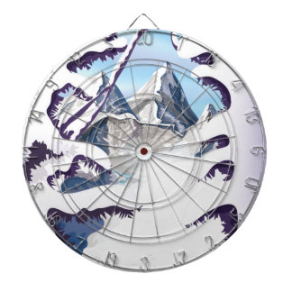 French Alps Dartboard