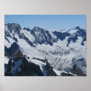 French Alps Poster
