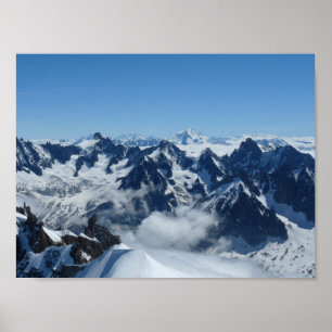 French Alps Poster