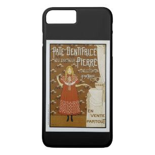 French Art Nouveau Toothpaste Ad iPhone 8 Plus/7 Plus Case