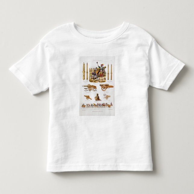 French artillery toddler T-Shirt (Front)