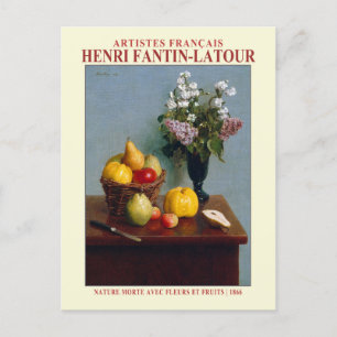 French Artists EP Postcard