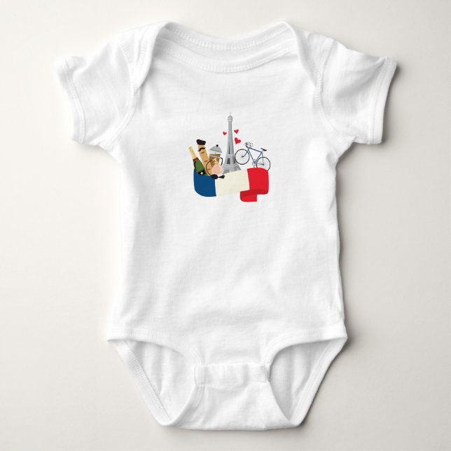 French Baby Bodysuit (Front)