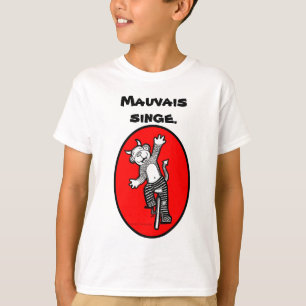 French Bad Monkey Shirt