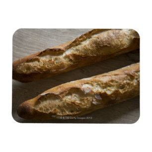 French baguettes, French bread, close up Magnet