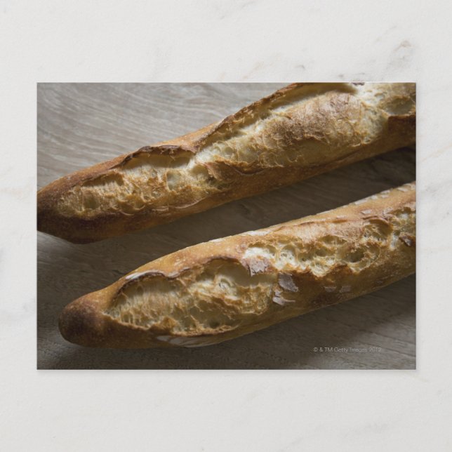 French baguettes, French bread, close up Postcard (Front)