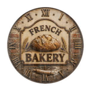 French Bakery Artisan Bread Bread Lover Gift Cutting Board