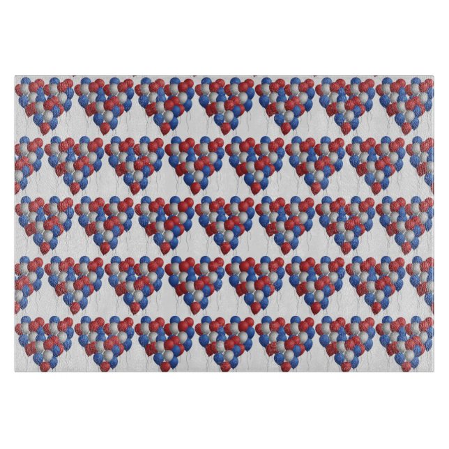 French Balloons Cutting Board (Front)
