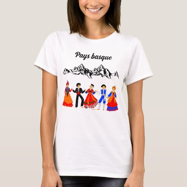French Basque Country T-Shirt (Front)