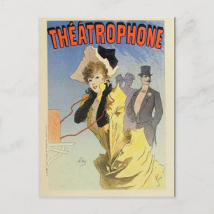 French Belle Epoque vintage poster postcard
