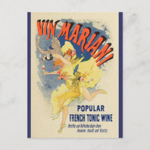 French Belle Epoque vintage poster postcard