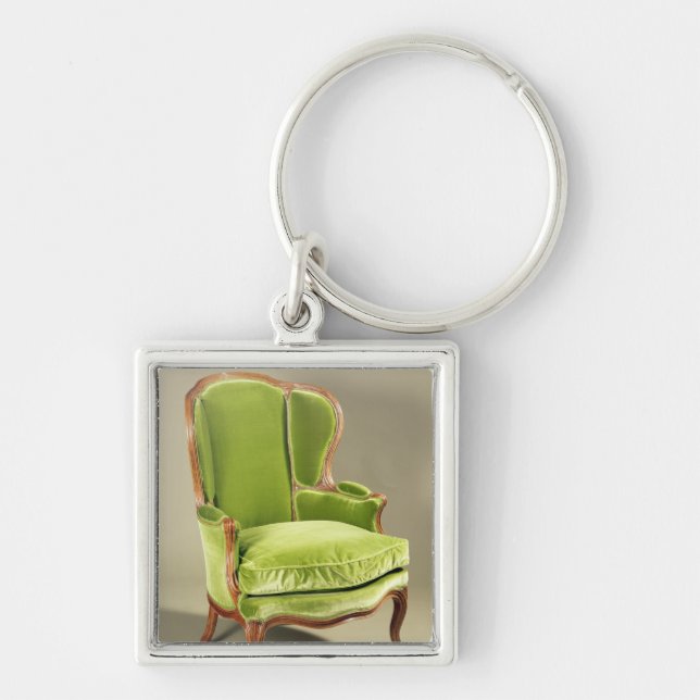 French bergere chair, c.1725 key ring (Front)