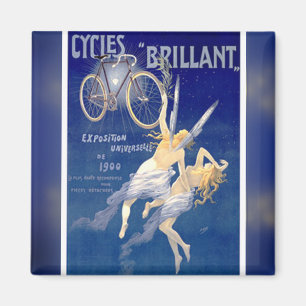 French Bicycle Advertisement Magnet (1900)