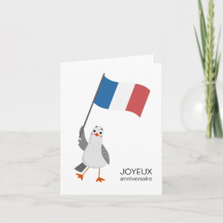 French Birthday Card – Joyeux anniversaire