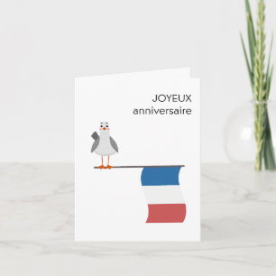 French Birthday Card – Joyeux anniversaire