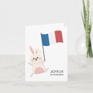 French Birthday Card – Joyeux anniversaire