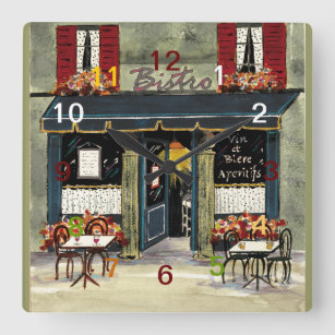 French Bistro wall clock