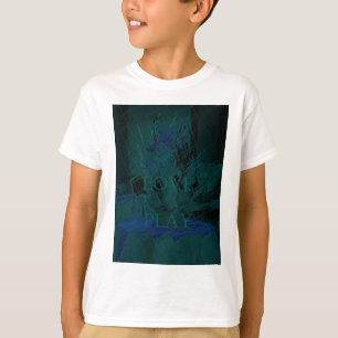 French Blue Love Eat Play Flower colours for all T-Shirt