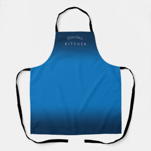 French Blue Ombre Apron