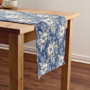 French Blue Provincial Enchantment Long Table Runner